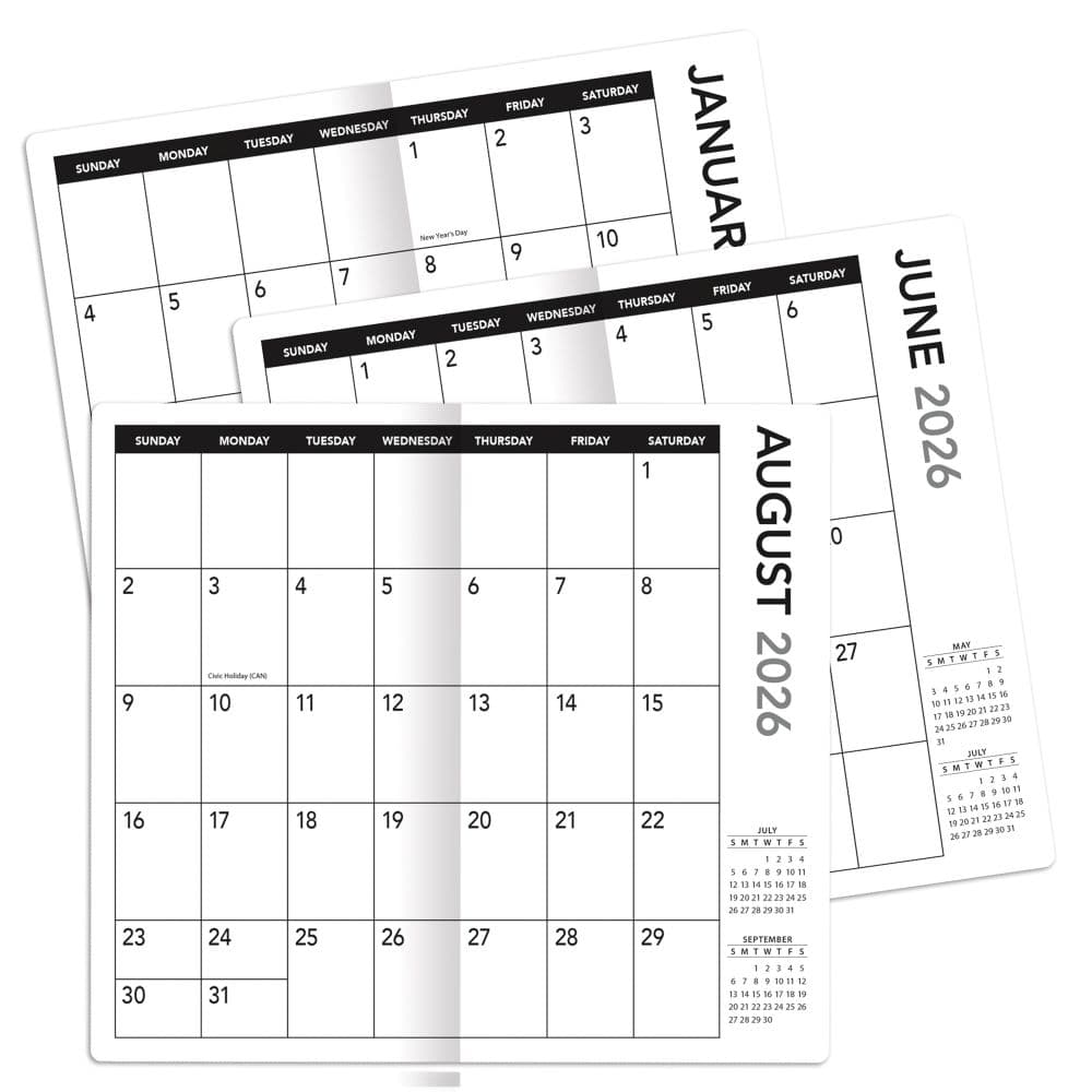 WWE 2026 2026 17-Month Pocket Planner Fifth Alternate Image