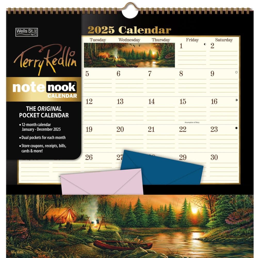Terry Redlin 2025 Note Nook Main Product Image width=&quot;1000&quot; height=&quot;1000&quot;