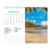 image Beaches 2027 Double View Easel Desk Calendar Second Alternate Image