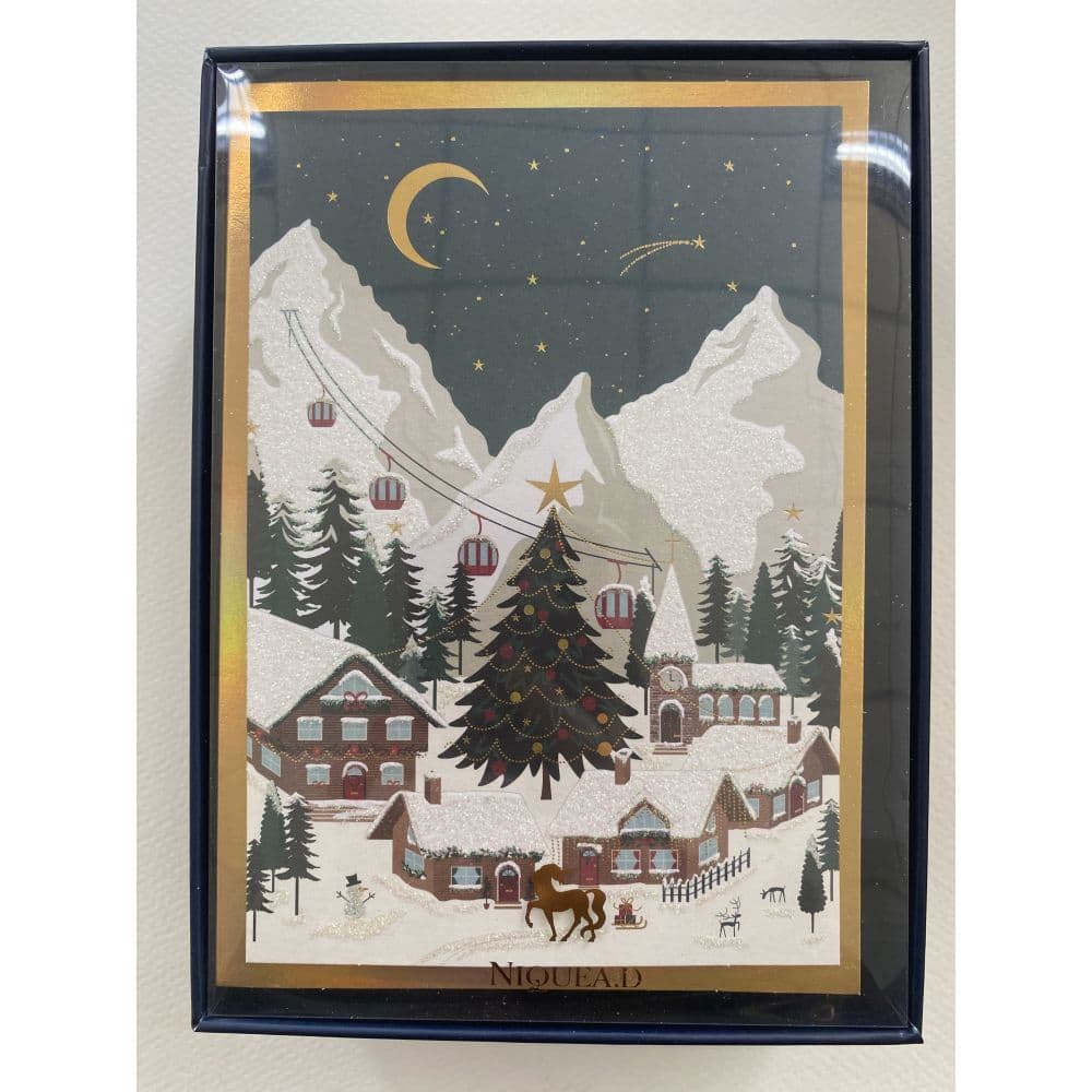 Alpine Village Christmas Card Main Image