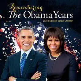 image Remembering the Obama Years 2026 Wall Calendar