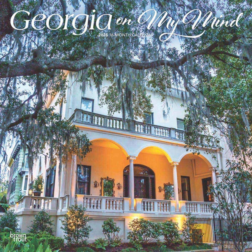 Georgia On My Mind 2025 Wall Calendar Main Image