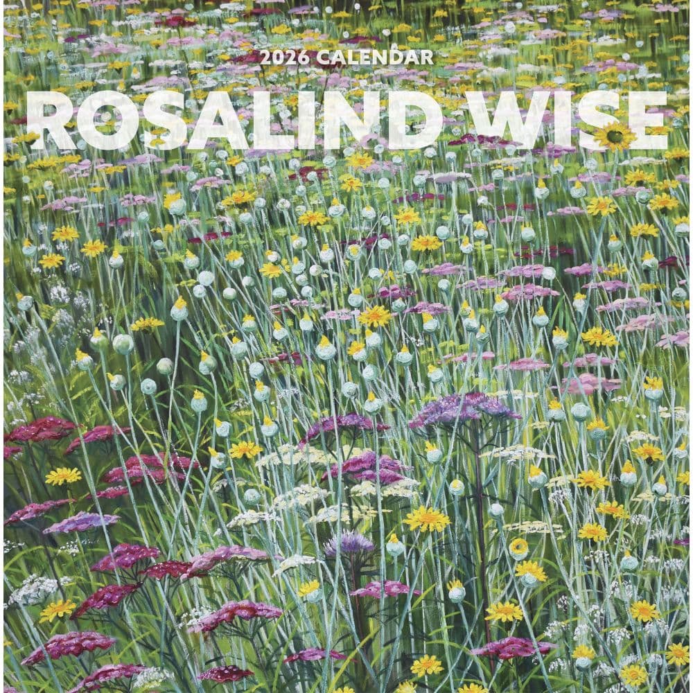 Rosalind Wise 2026 Wall Calendar Main Image