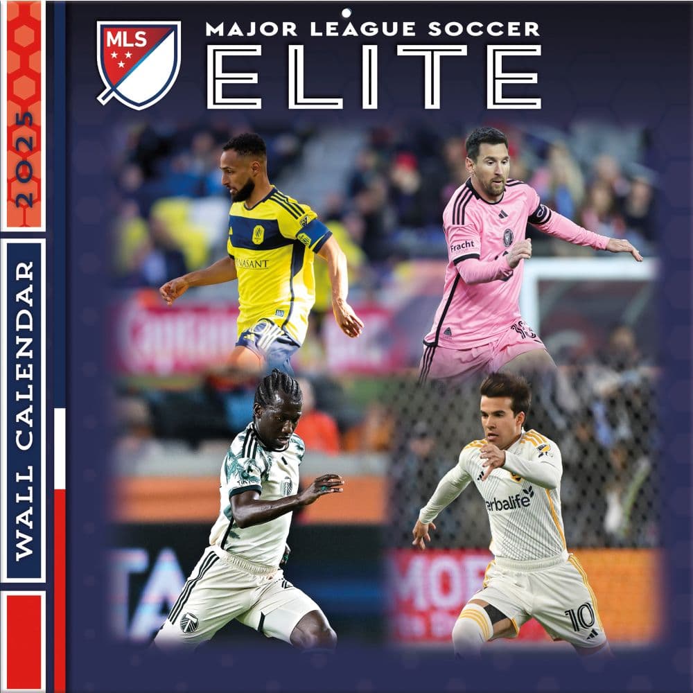 MLS Elite 2025 Wall Calendar Main Image