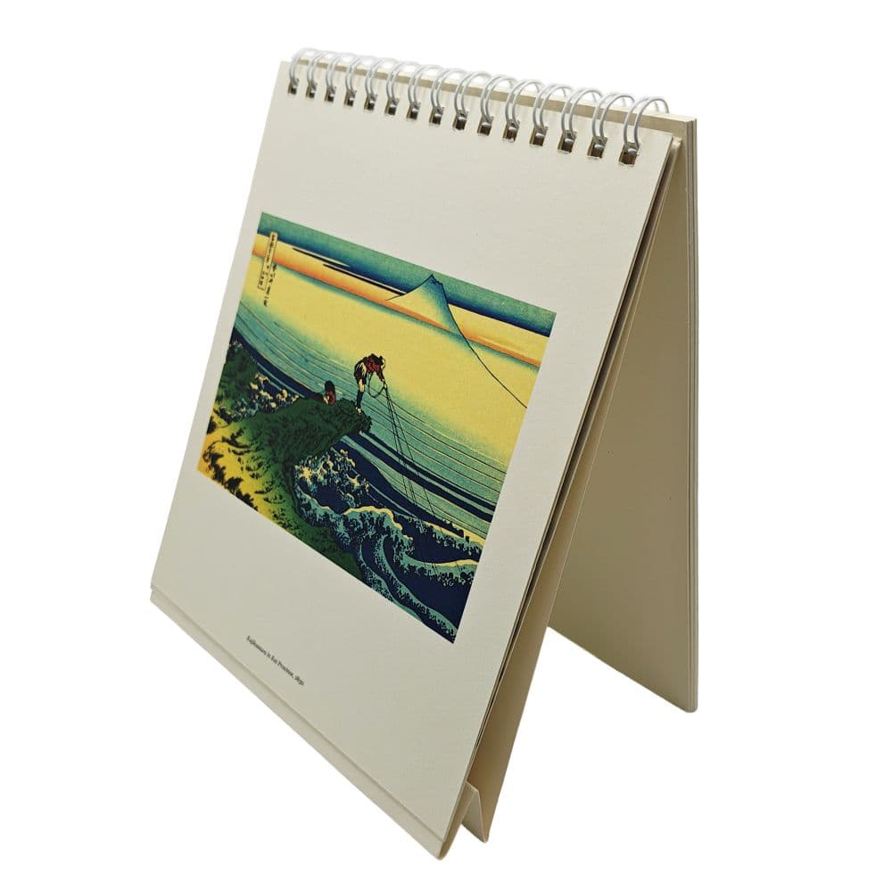 Hokusai 2027 Easel Desk Calendar Eighth Alternate Image