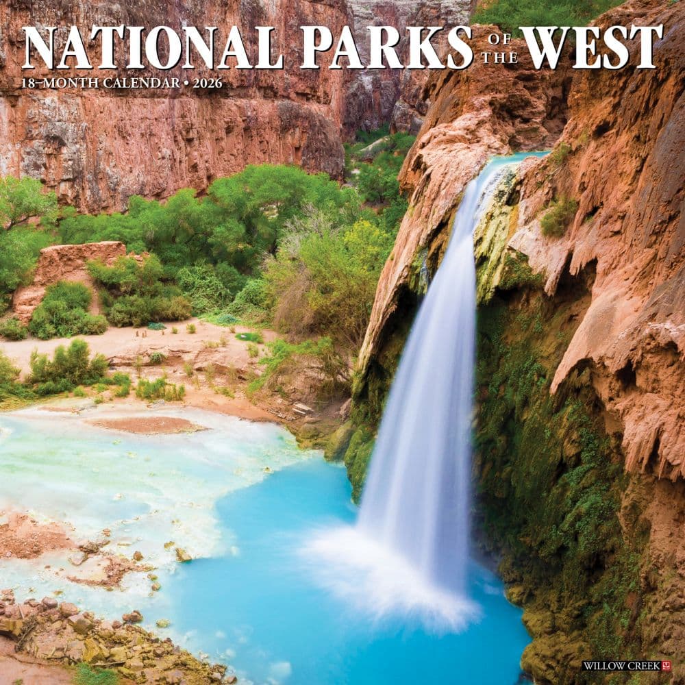 National Parks West Travel and Events 2026 Wall Calendar Main Image