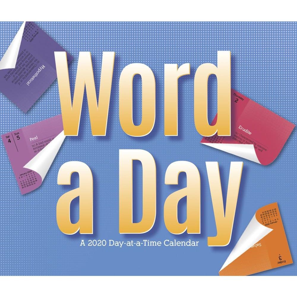 Word A Day Desk Calendar 2025