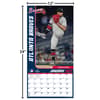 image MLB Atlanta Braves 2027 Wall Calendar Fourth Alternate Image