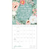 image Scriptures and Florals 2026 Wall Calendar Third Alternate Image