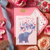 image Elephant and Hearts Valentine&#39;s Day Card Seventh Alternate Image width=&quot;1000&quot; height=&quot;1000&quot;