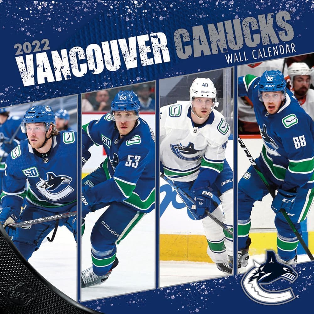 Vancouver Canucks 2022 calendars
