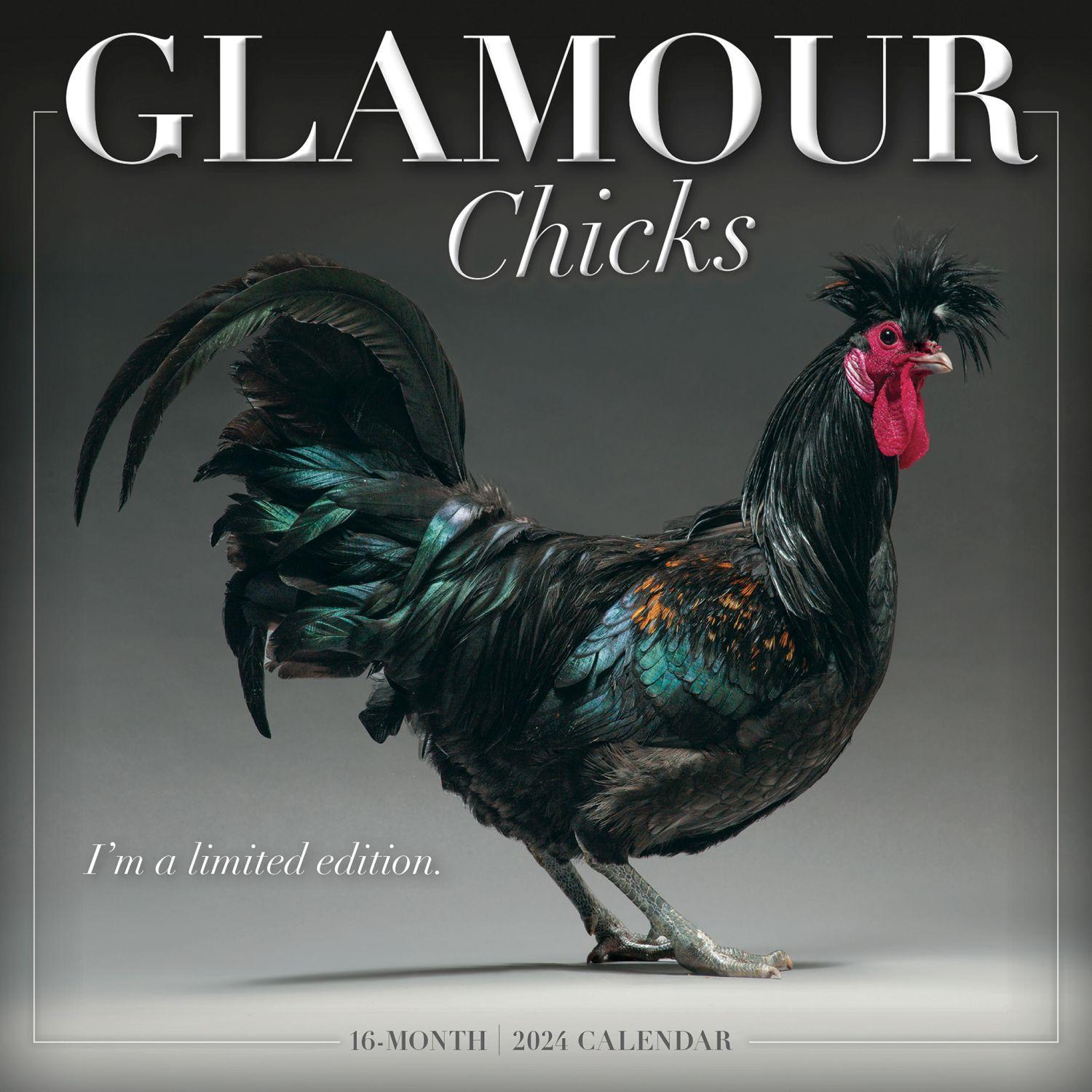 Glamour Chicks 2024 Wall Calendar