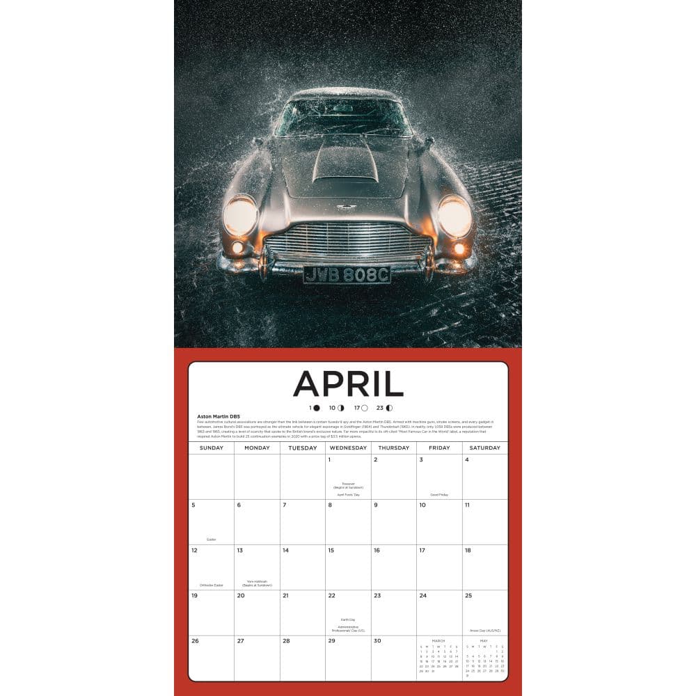 Supercars 2026 Wall Calendar Third Alternate Image