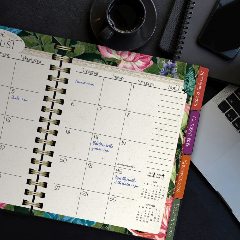 Midnight Garden Deluxe 2027 Planner by Nicole Tamarin Sixth Alternate Image