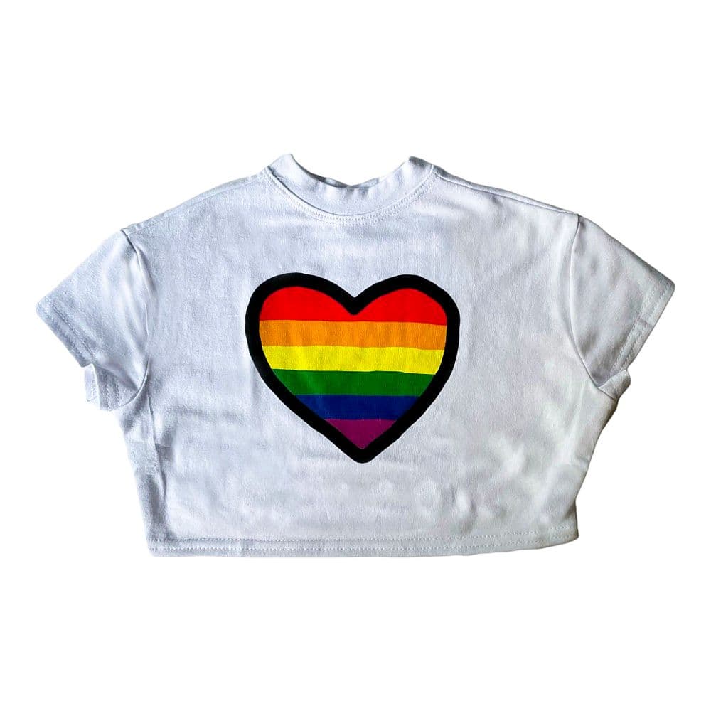 Tiny Headed Heart of Pride Teeny Tee Main Product Image width=&quot;1000&quot; height=&quot;1000&quot;