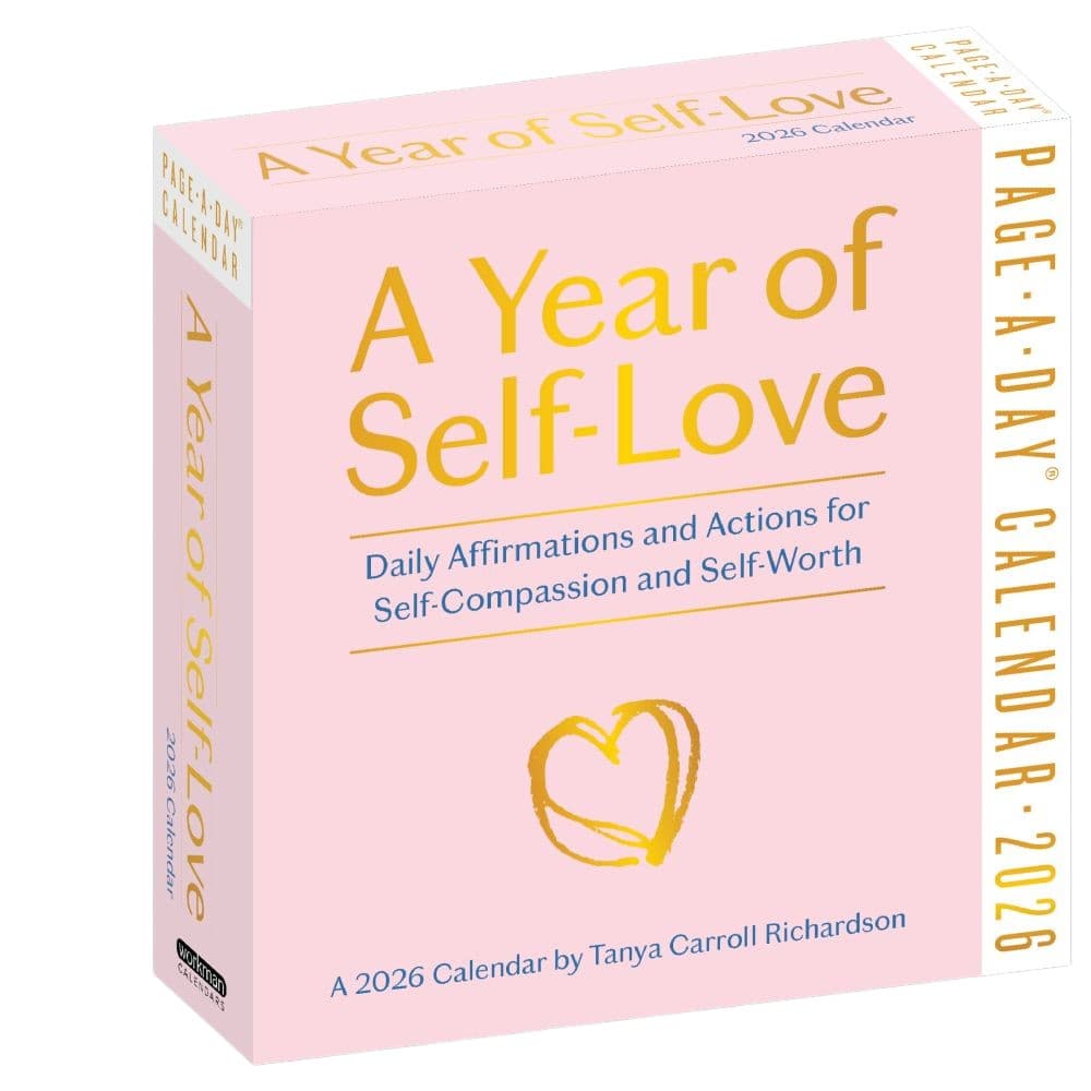 Year of Self Love 2026 Desk Calendar Main Product Image