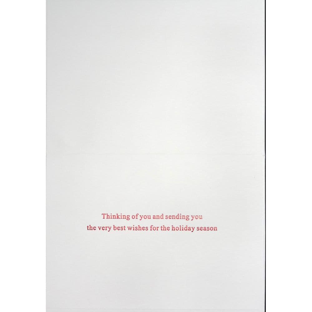 Cardinal on Branch Christmas Card Second Alternate Image