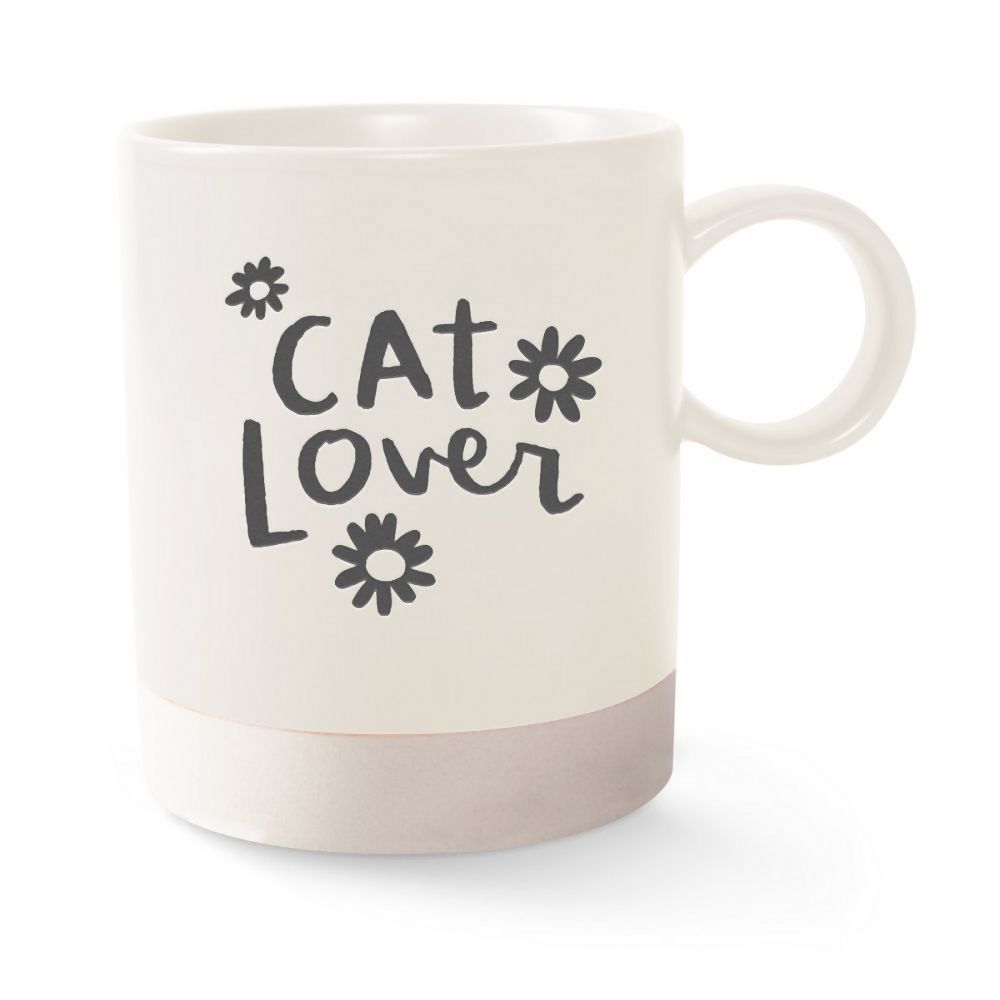 Fringe Studio Cat Lover Ivory Mug