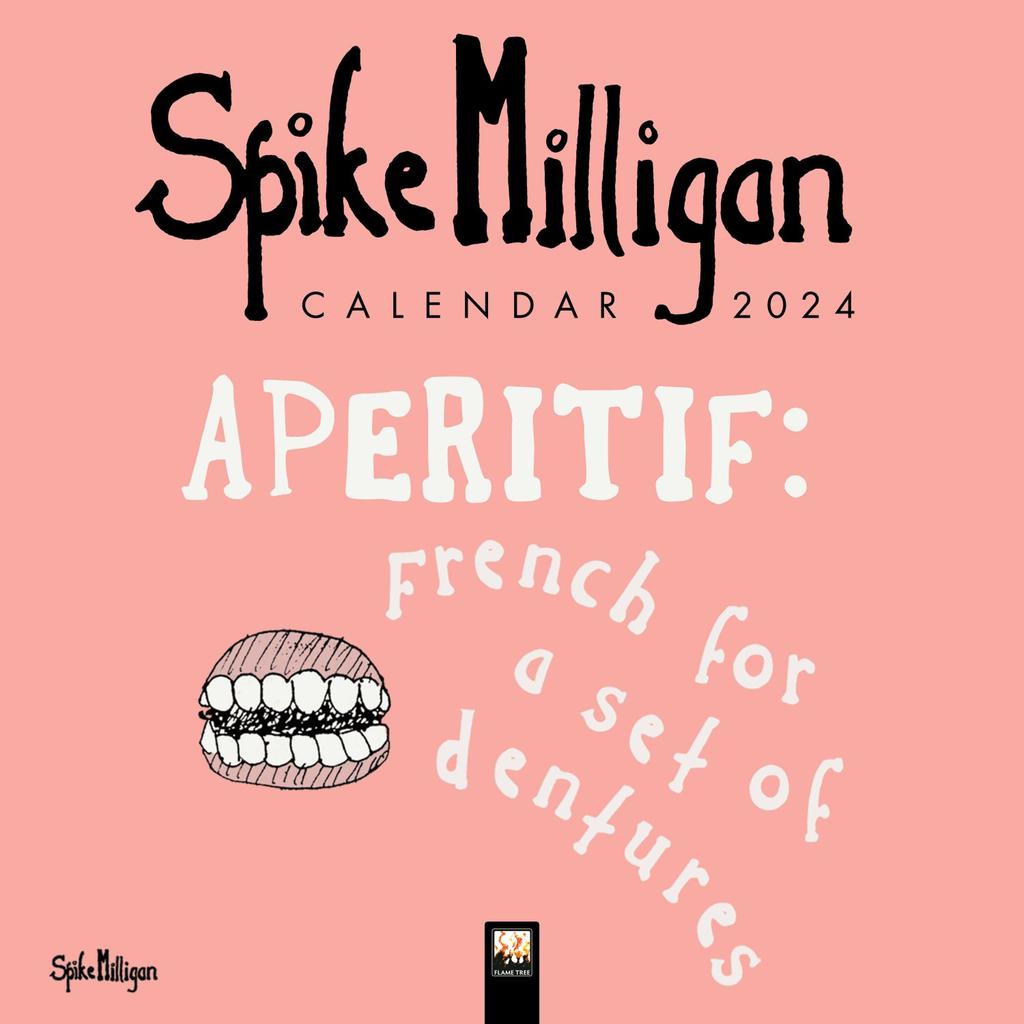 Spike Milligan 2024 Wall Calendar