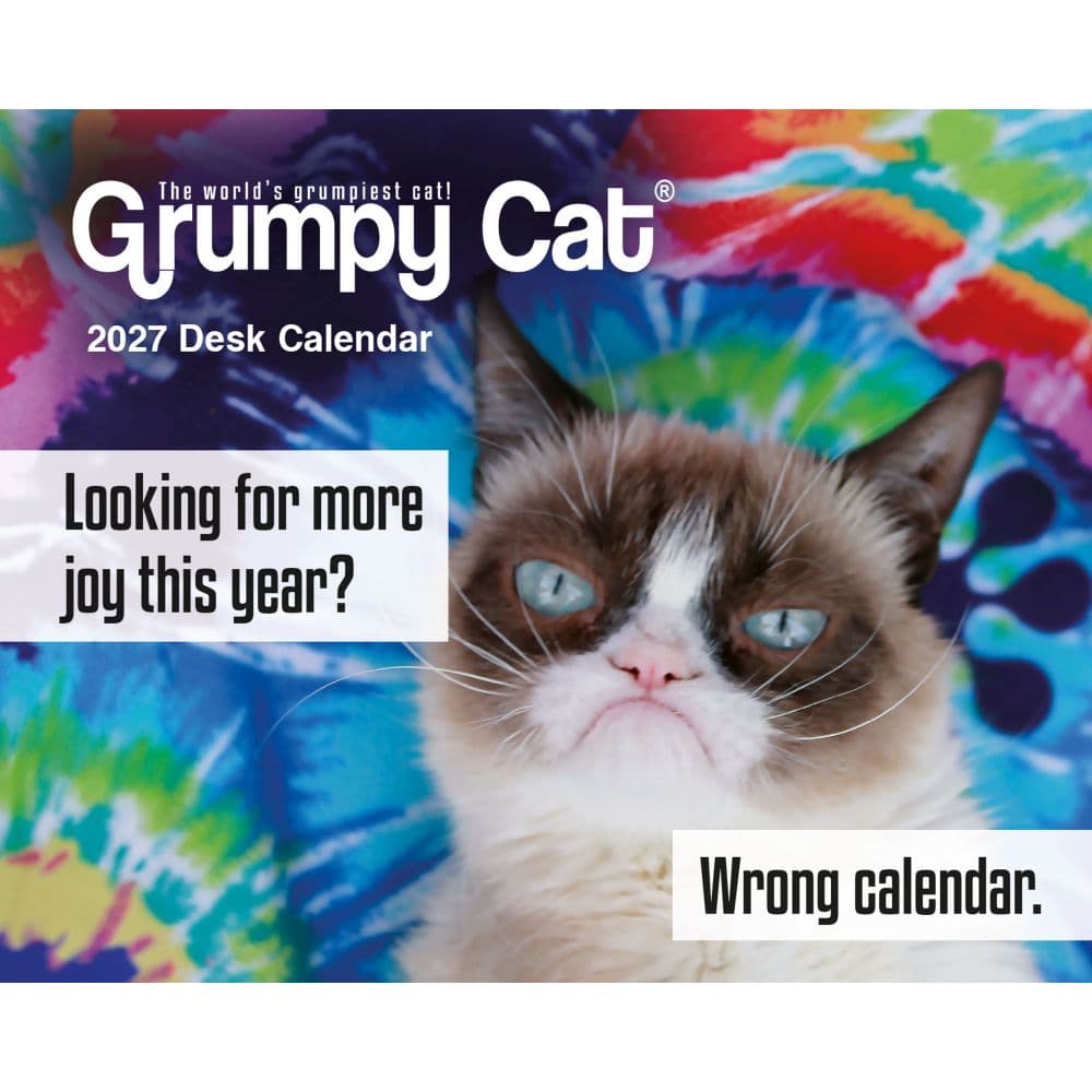Grumpy Cat 2027 Desk Calendar Main Product Image