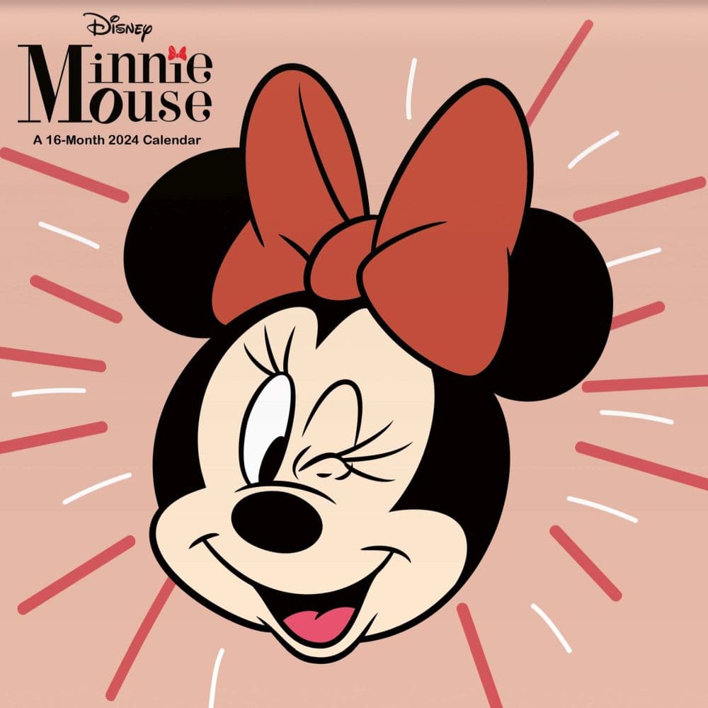 Minnie Mouse 2024 Wall Calendar Main Image