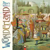 image Alices Adventures In Wonderland 2027 Wall Calendar Main Product Image
