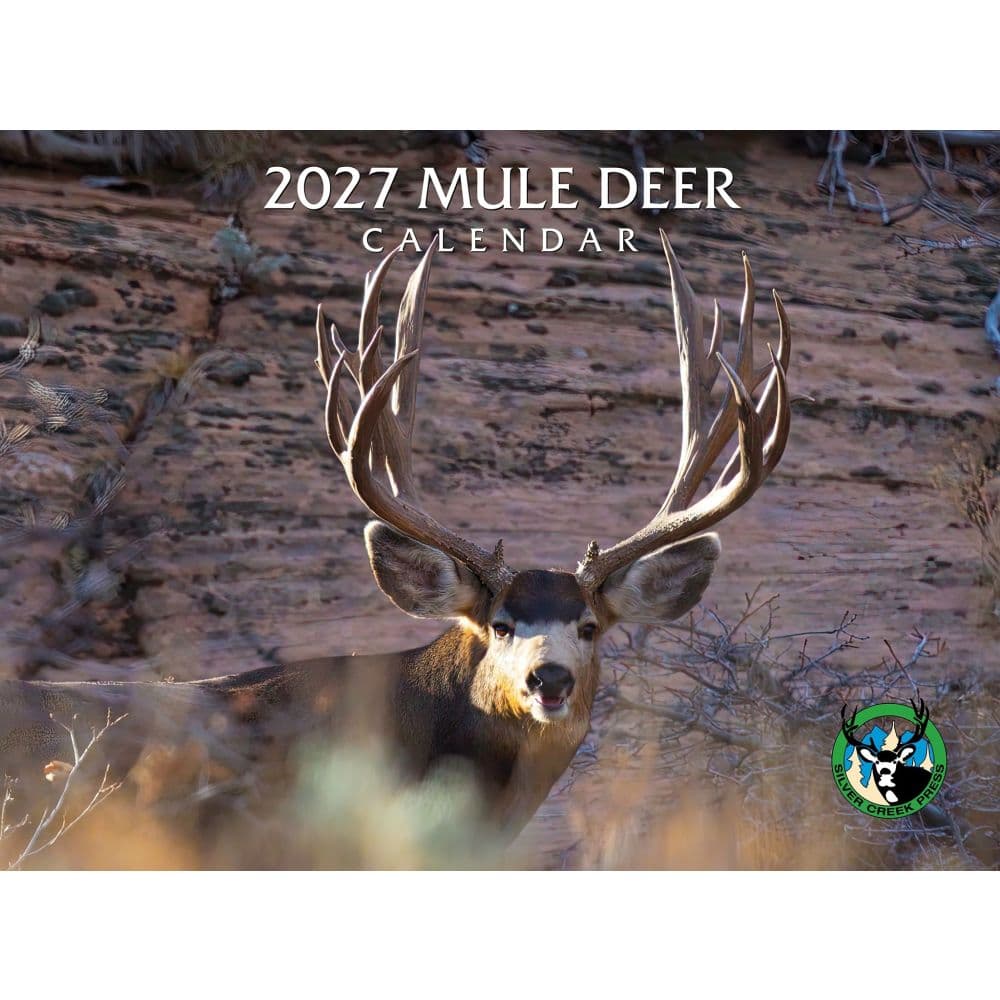 Mule Deer 2027 Wall Calendar Main Product Image