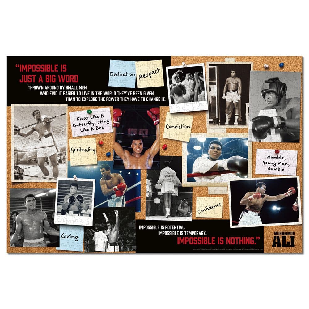 Muhammad Ali 1000 Piece Puzzle First Alternate Image width=&quot;1000&quot; height=&quot;1000&quot;