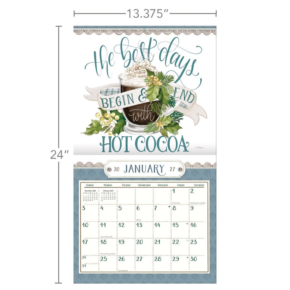 Love to Cook 2027 Wall Calendar by Nicole Tamarin Third Alternate Image