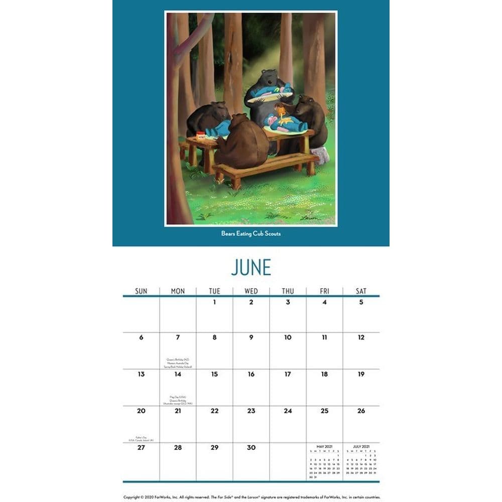 2022 Far Side Calendar Far Side Wall Calendar - Calendars.com
