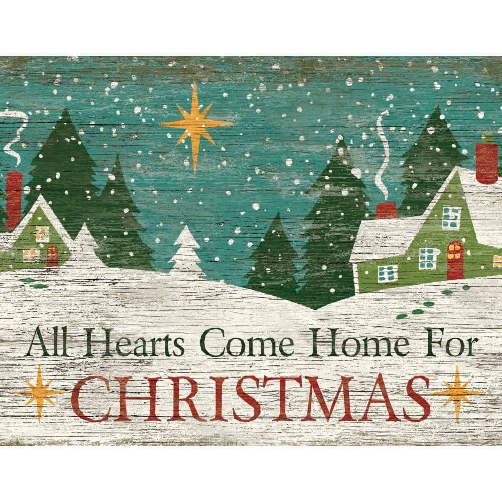 Christmas Heart Boxed Christmas Card by Suzanne Nicoll