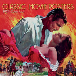 Movie Posters Classic 2024 Wall Calendar