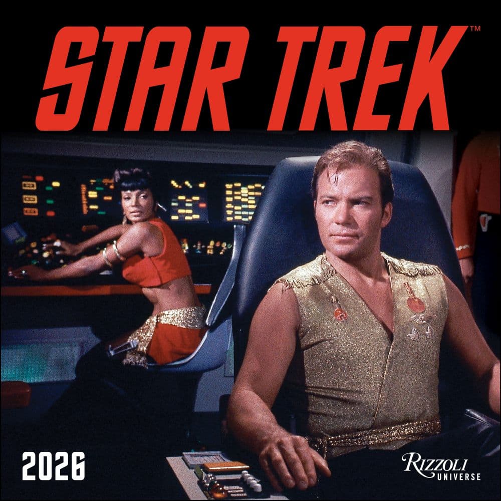 Star Trek Original Series 2026 Wall Calendar Main Image