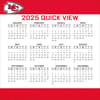 image NFL Kansas City Chiefs 2025 Desk Calendar Fourth Alternate Image width=&quot;1000&quot; height=&quot;1000&quot;