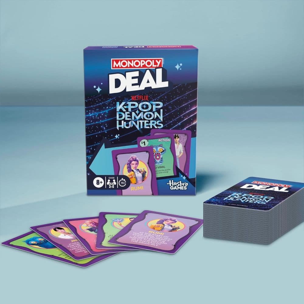 Monopoly Deal KPOP Demon Hunters Card Game Eighth Alternate Image