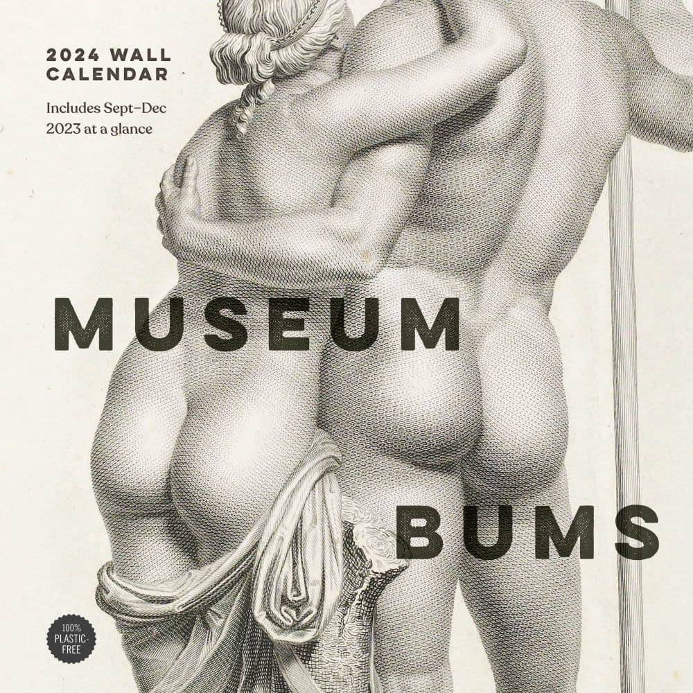 Museum Bums 2024 Wall Calendar Main Product Image width=&quot;1000&quot; height=&quot;1000&quot;