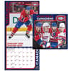 image NHL Montreal Canadiens 2025 Mini Wall Calendar Fifth Alternate Image