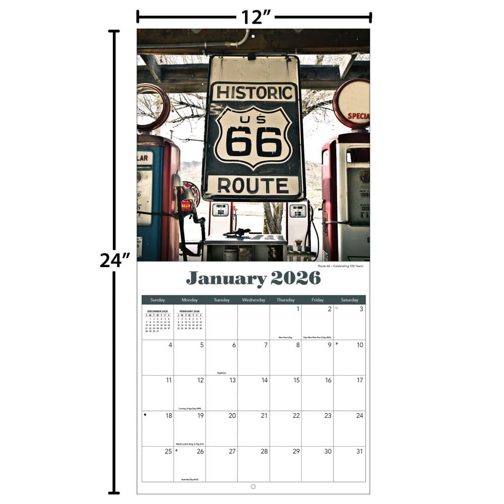 Americana Photo 2026 Wall Calendar_ALT5