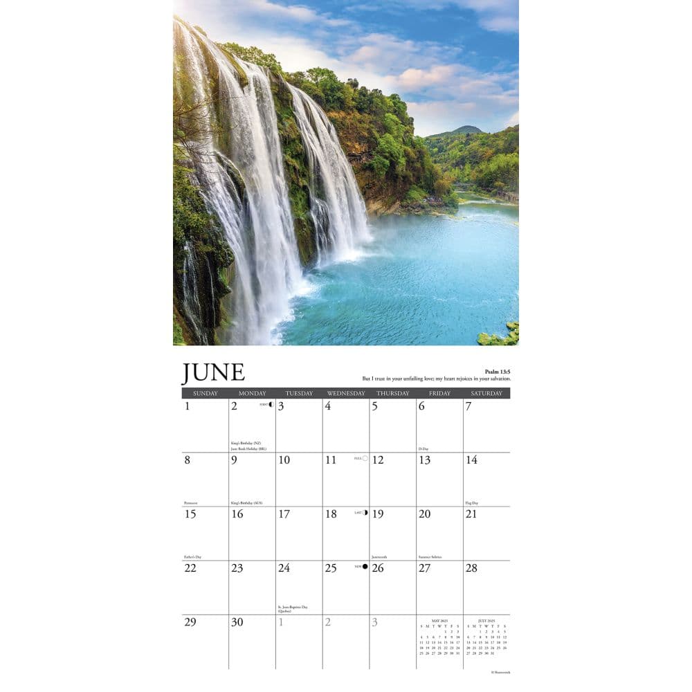 Psalms 2025 Wall Calendar Second Alternate Image width="1000" height="1000"