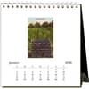 image Wine 2026 Easel Desk Calendar Second Alternate Image