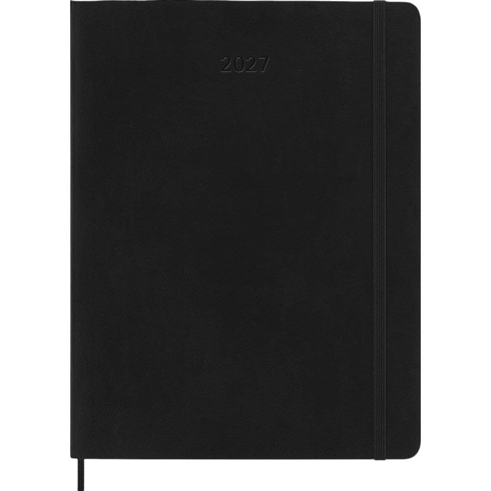 Moleskine Black Extra Large Soft Cover 2027 Monthly Planner First Alternate Image