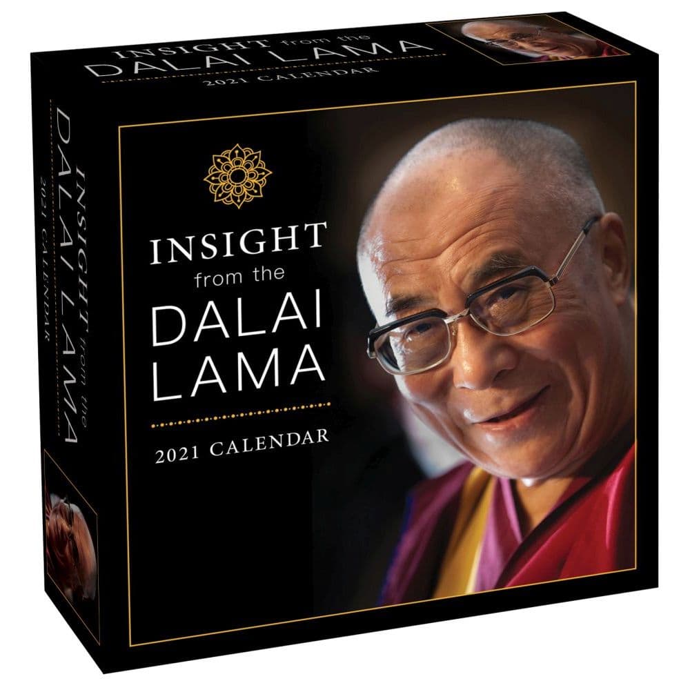 Dalai Lama Schedule 2022 Dalai Lama Insight Desk Calendar - Calendars.com