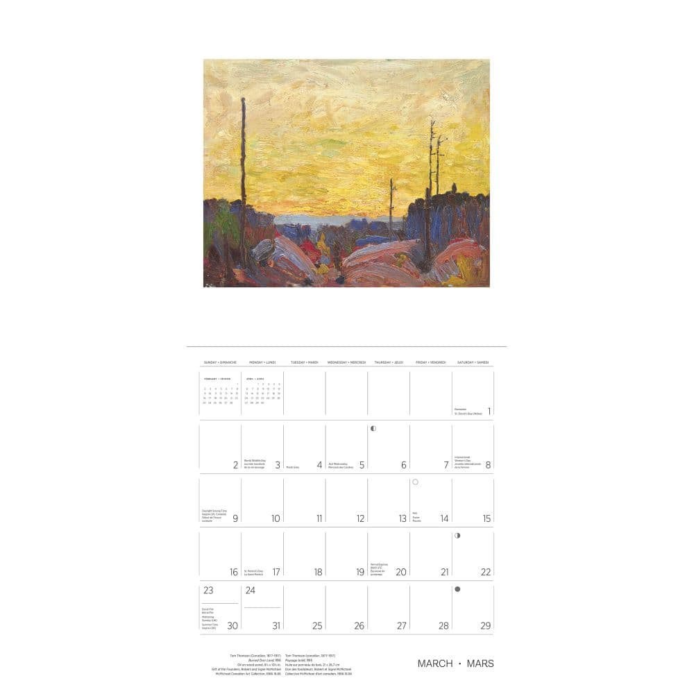 Thomson 2025 Wall Calendar