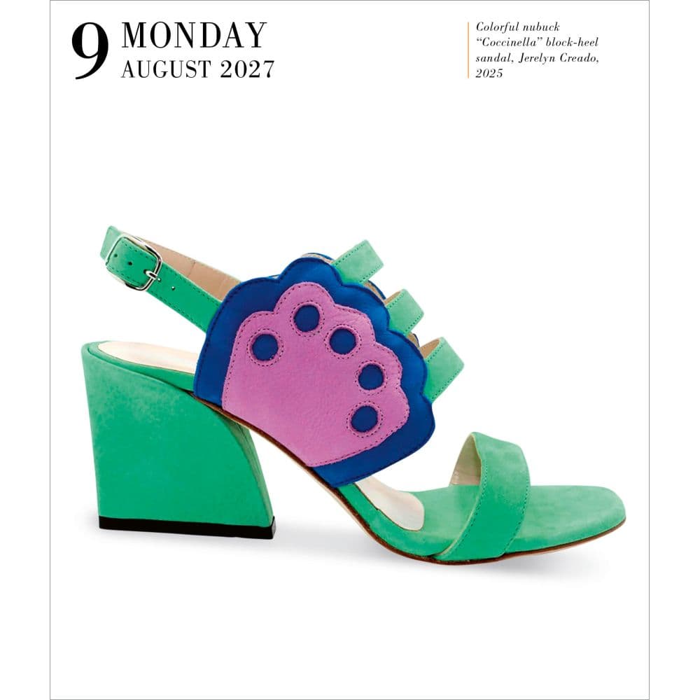 Shoes Page-A-Day Gallery Calendar Refill Pack Third Alternate Image