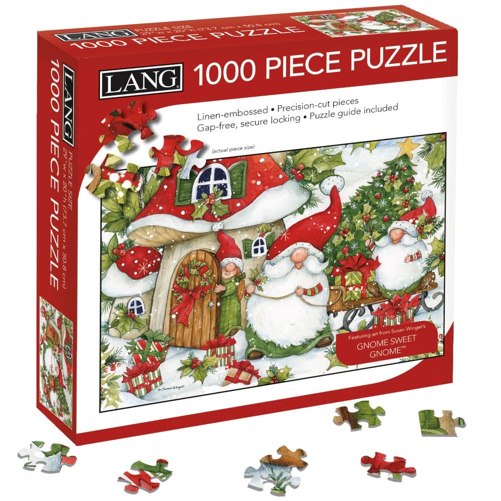 Holiday Gnomes 1000 Piece Puzzle Third Alternate Image