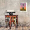 image Atlantic Coast Lighthouses Poster 2025 Wall Calendar