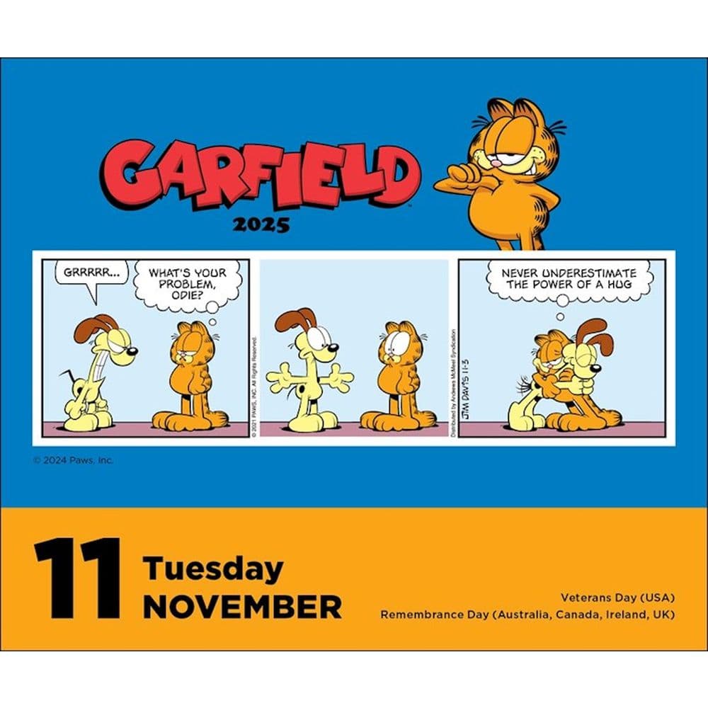 Garfield 2025 Desk Calendar Alt4