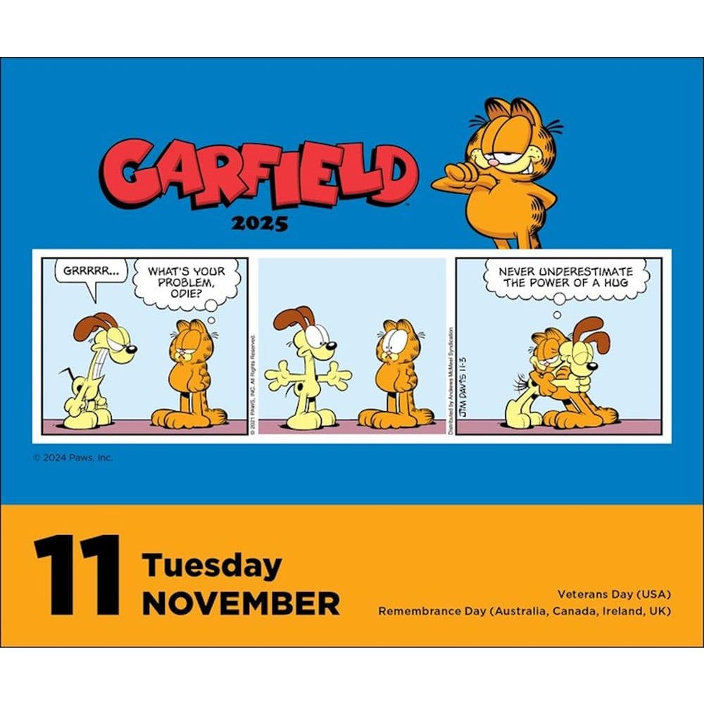 Garfield 2025 Desk Calendar