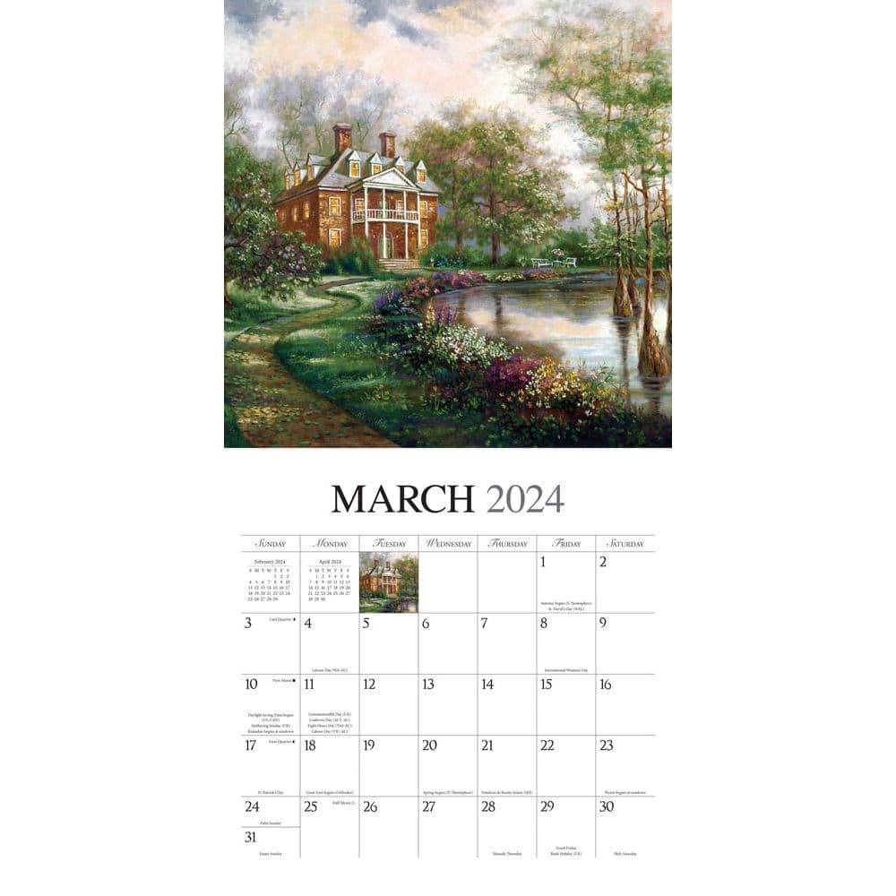 Bygone Days 2024 Wall Calendar