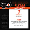 image NHL Philadelphia Flyers 2027 Desk Calendar First Alternate Image